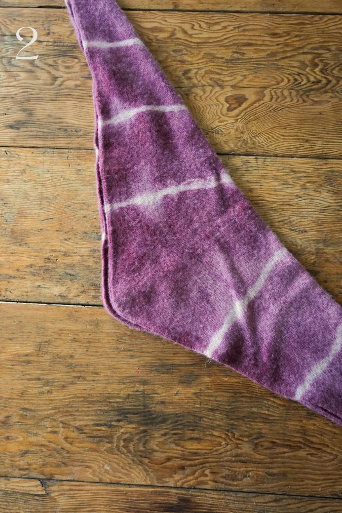 Botanically Dyed Cashmere Bandana