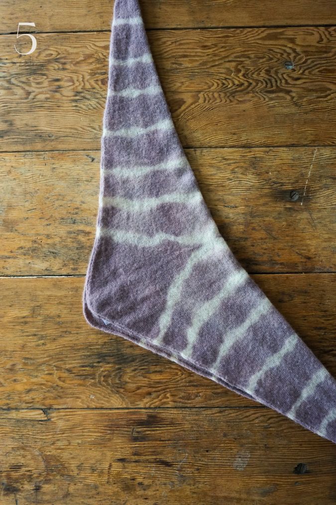 Botanically Dyed Cashmere Bandana