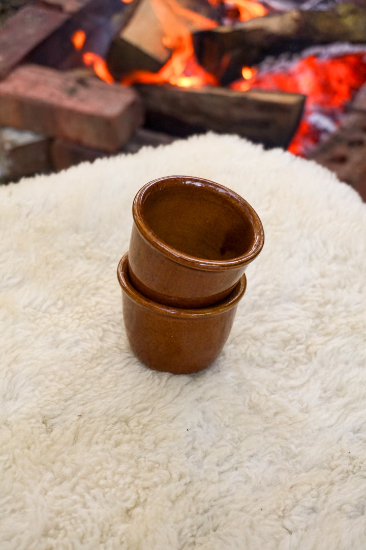 Stoneware Cups, Set of 2