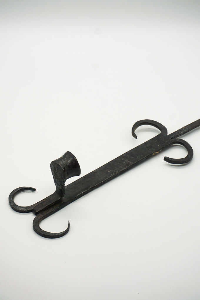 Hand-Forged Iron Wall Sconce