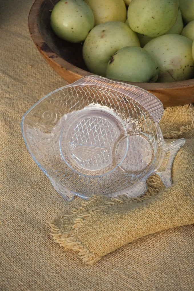 Set of Fish Dishes and Trays