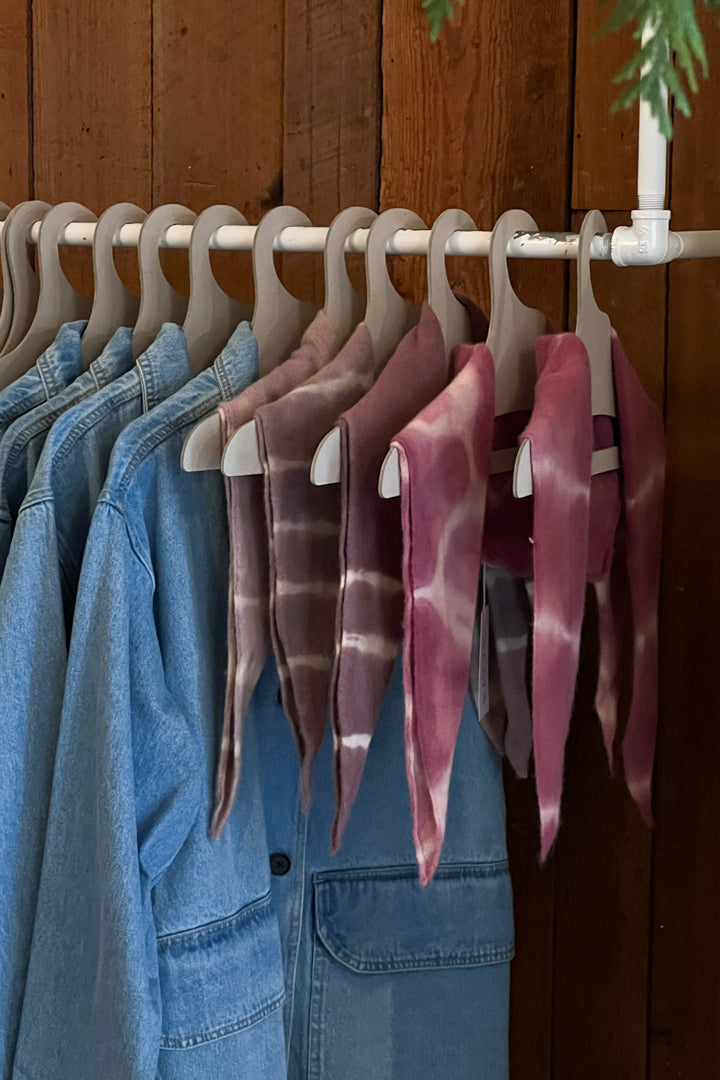 Botanically Dyed Cashmere Bandana