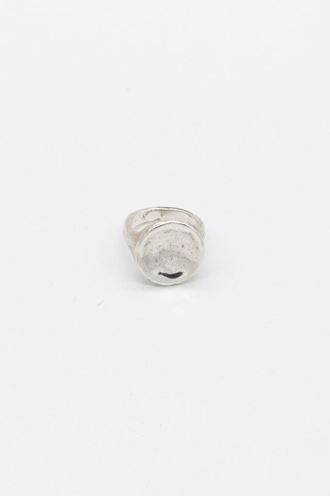 Antigua Ring - Round Silver