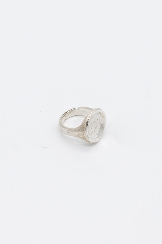 Antigua Ring - Round Silver