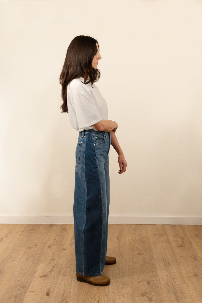 Arden Reworked Wide Leg - Boulder