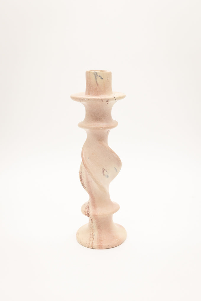 Post Modern Sandstone Candlestick