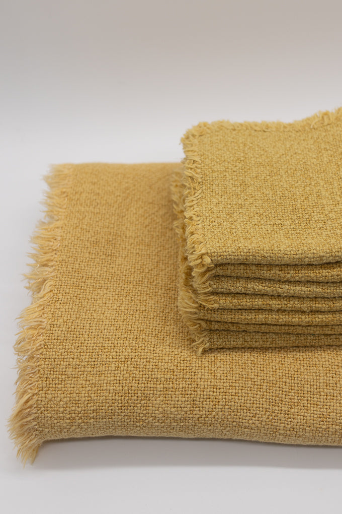 Handwoven Napkin and Table Cloth Set