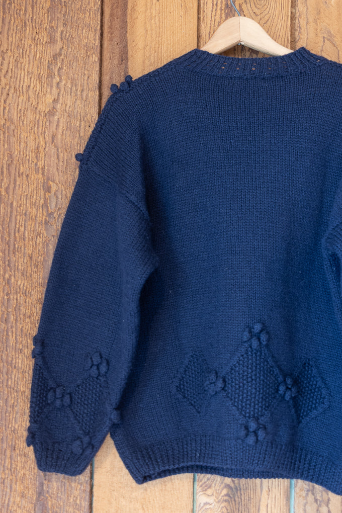 Brewsters Wool Bobble Sweater