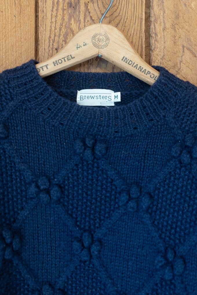 Brewsters Wool Bobble Sweater
