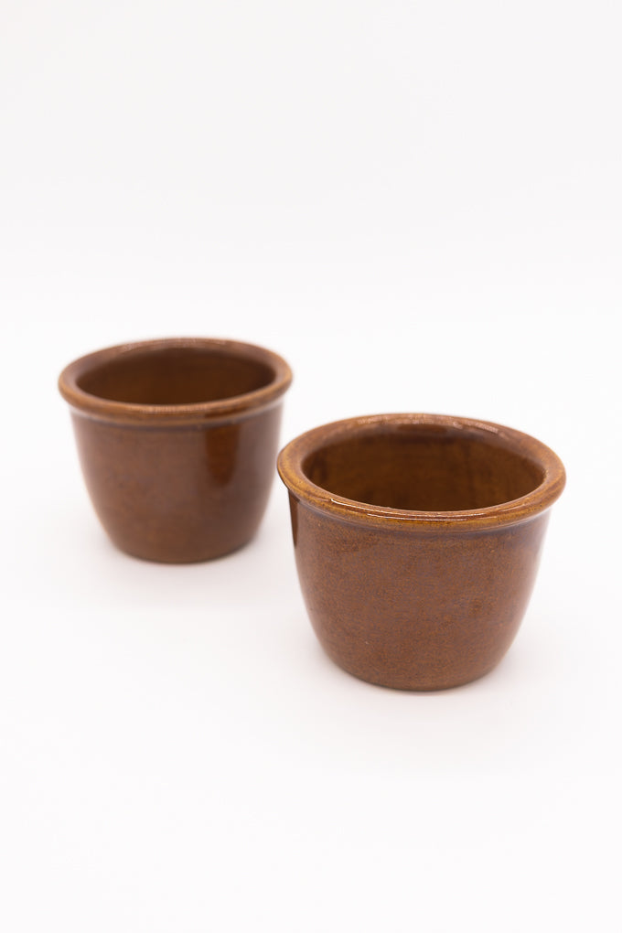 Stoneware Cups, Set of 2