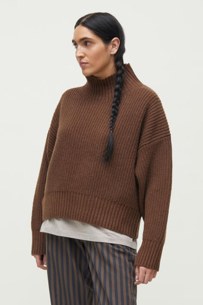 Hera Sweater - Brown Sugar