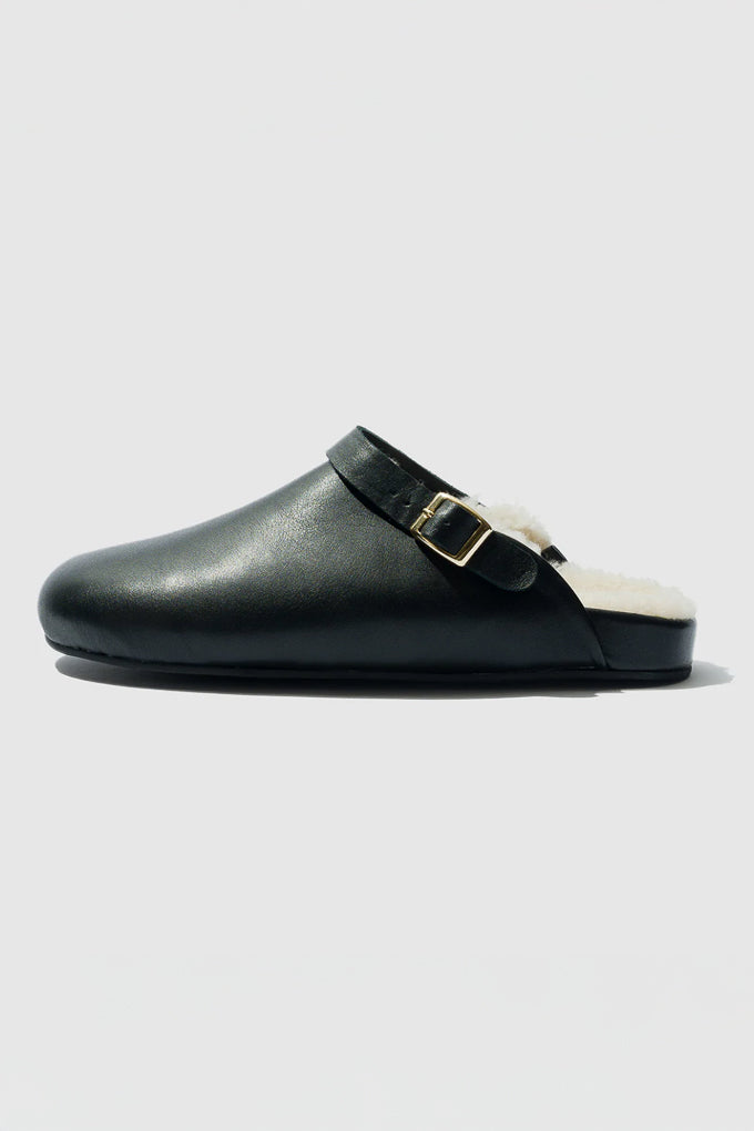 Clog Shearling - Kohl