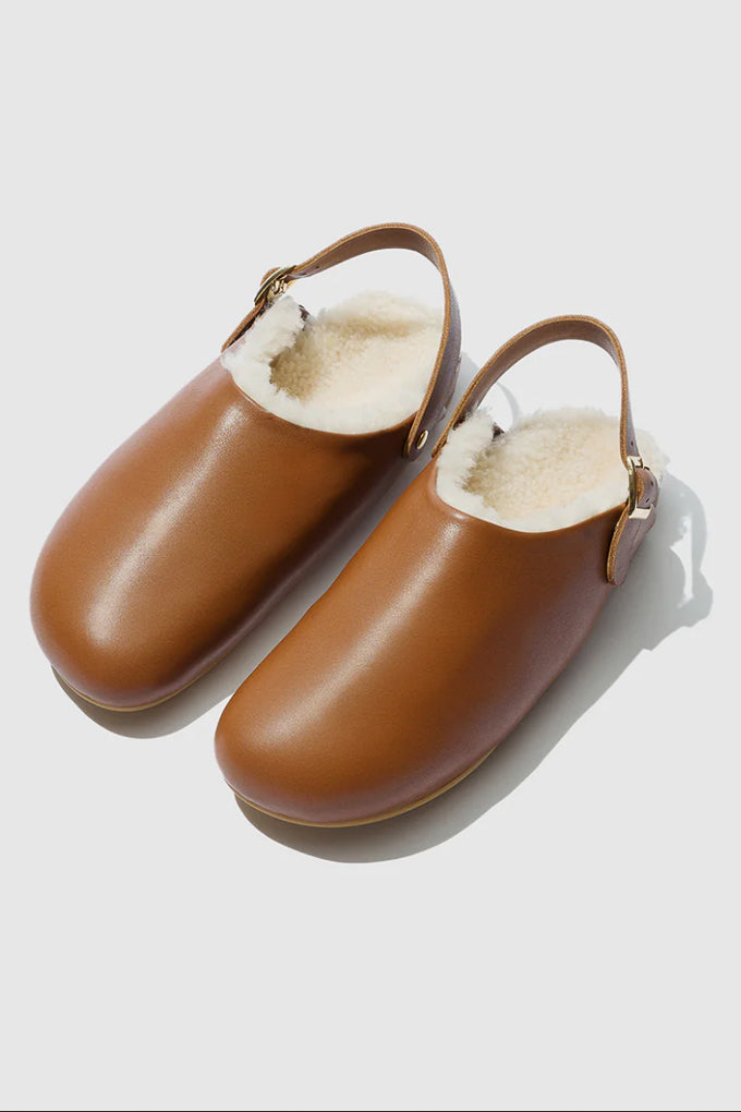 Clog Shearling - Umber