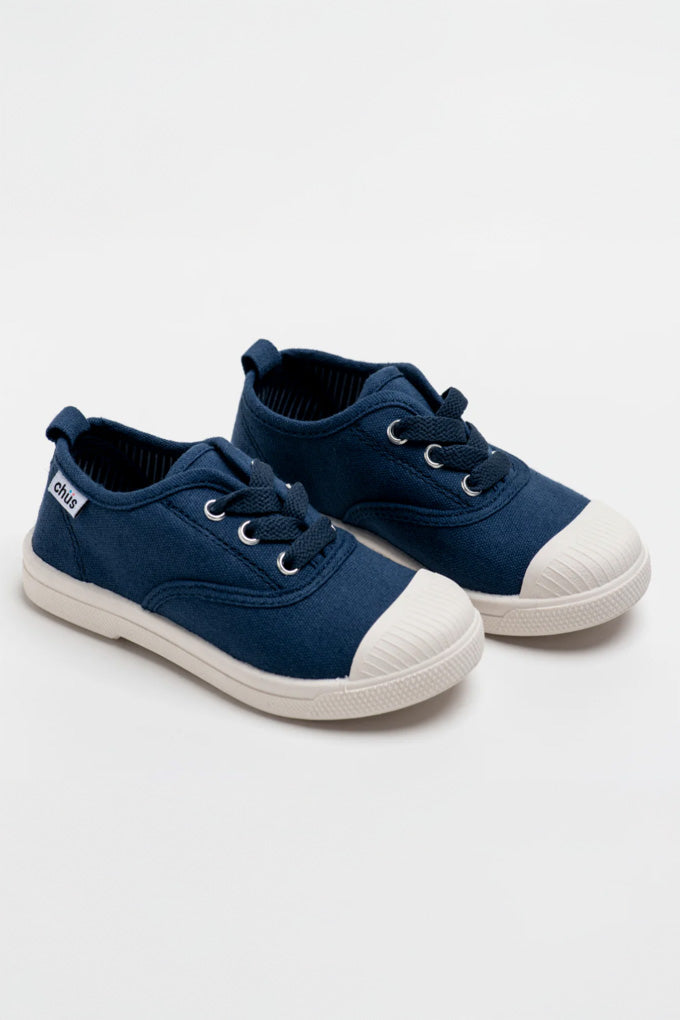 Dylan Canvas Sneaker Navy