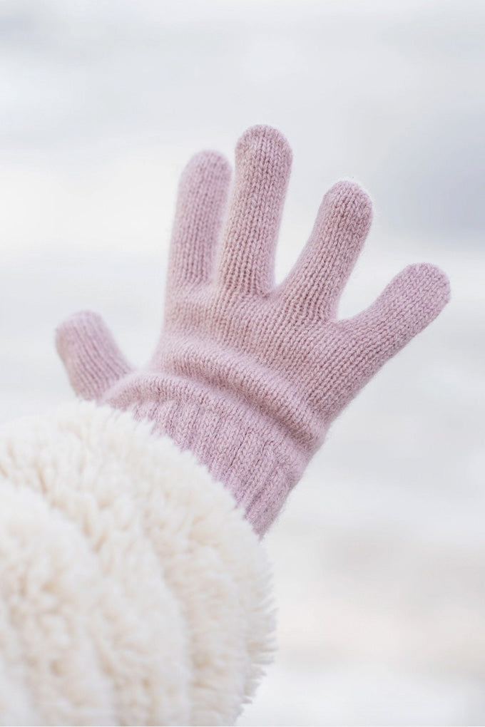 Kids Merino + Cashmere Gloves
