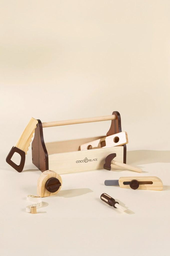 Wooden Tool Playset