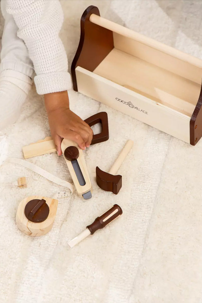 Wooden Tool Playset