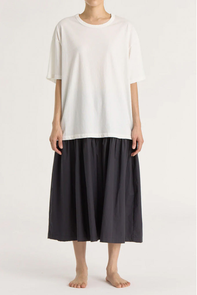 Loose Short Sleeve Tee - White