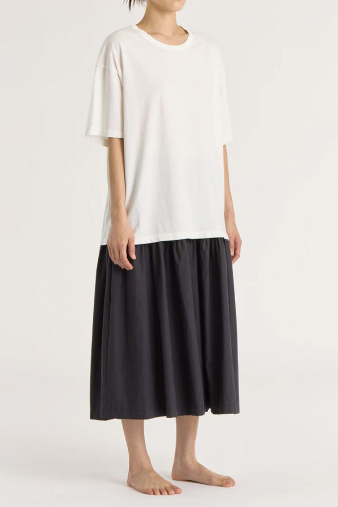 Loose Short Sleeve Tee - White