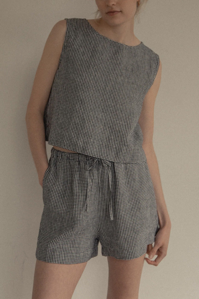 August Short - Gingham