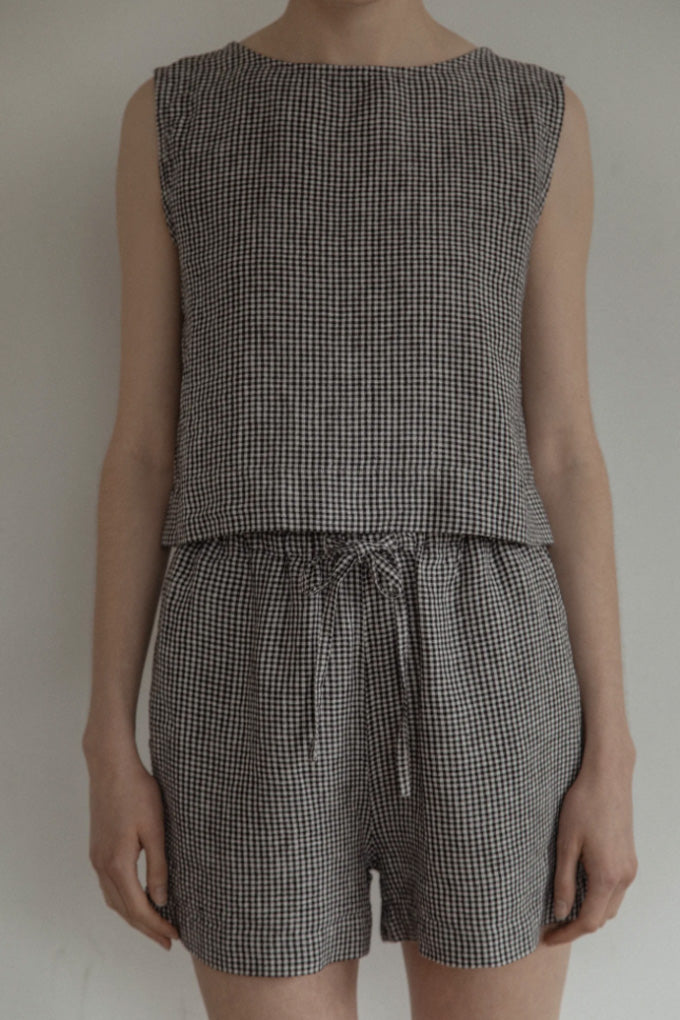 August Short - Gingham