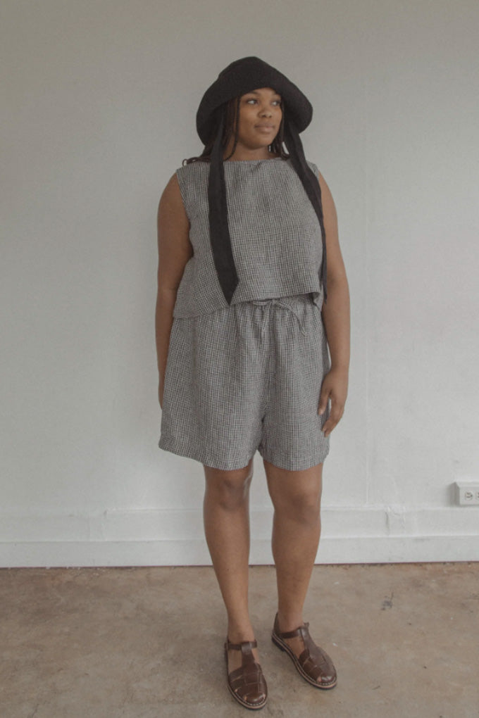 August Short - Gingham