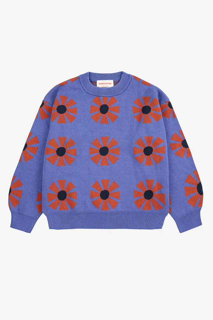 Kaleidoscope Jacquard Jumper Sweater
