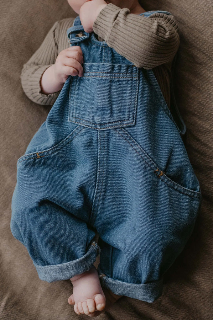 The Oversized Denim Dungaree