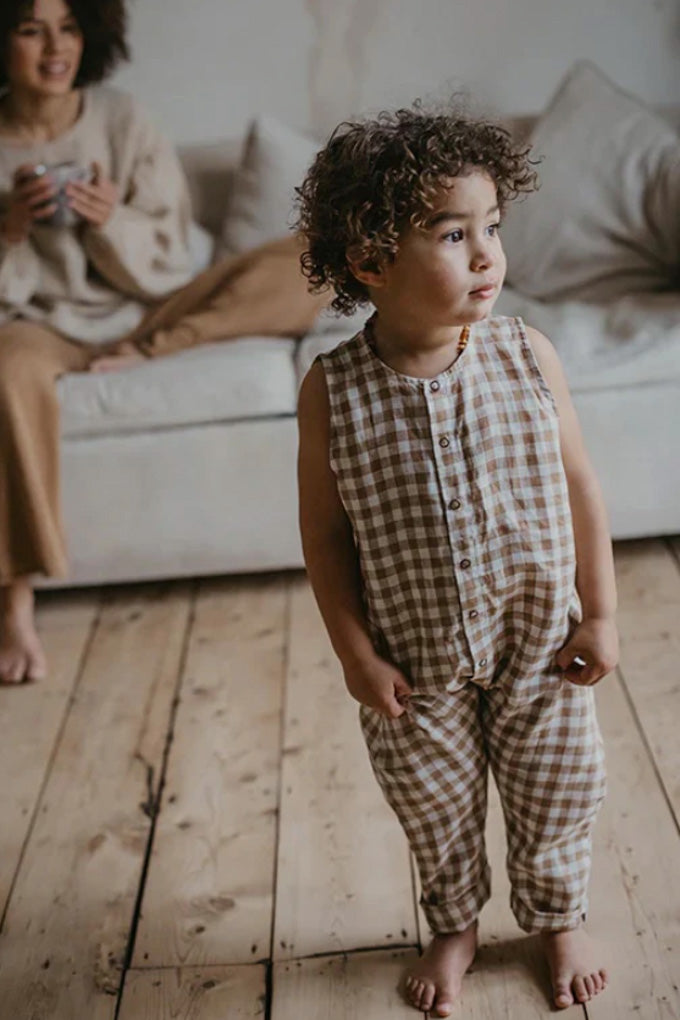 Gingham Playsuit