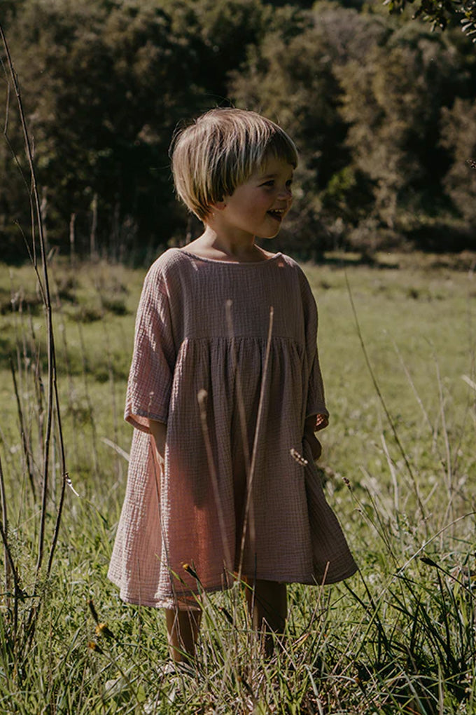 The Muslin Dress - Antique Rose