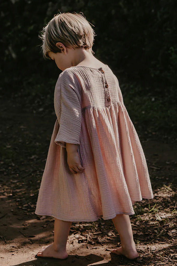 The Muslin Dress - Antique Rose
