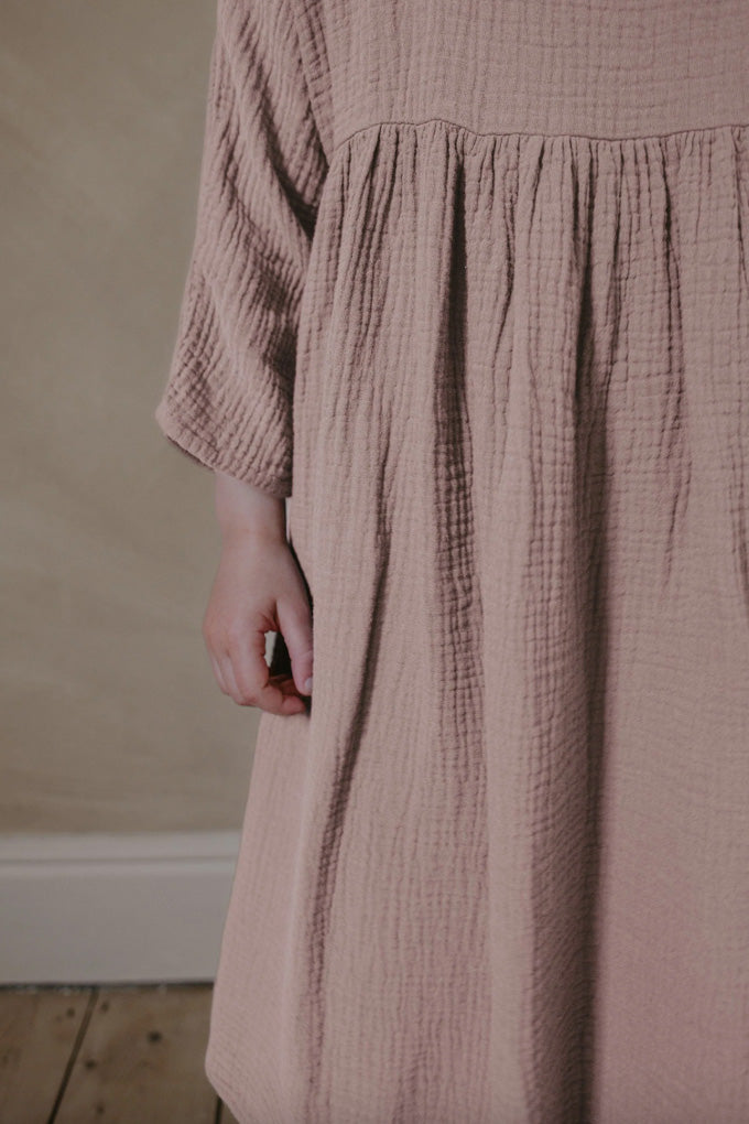 The Muslin Dress - Antique Rose