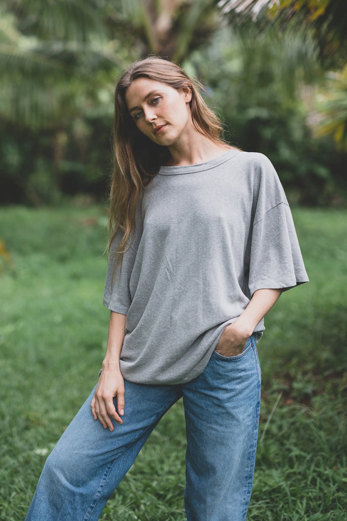 Vernon Tee - Heathered Gray