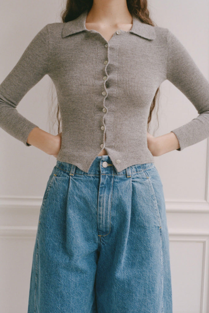 Emil Pant in Medium Blue