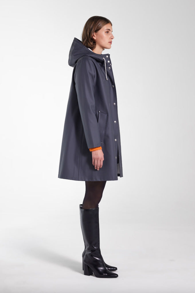 Mosebacke Rain Coat - Charcoal