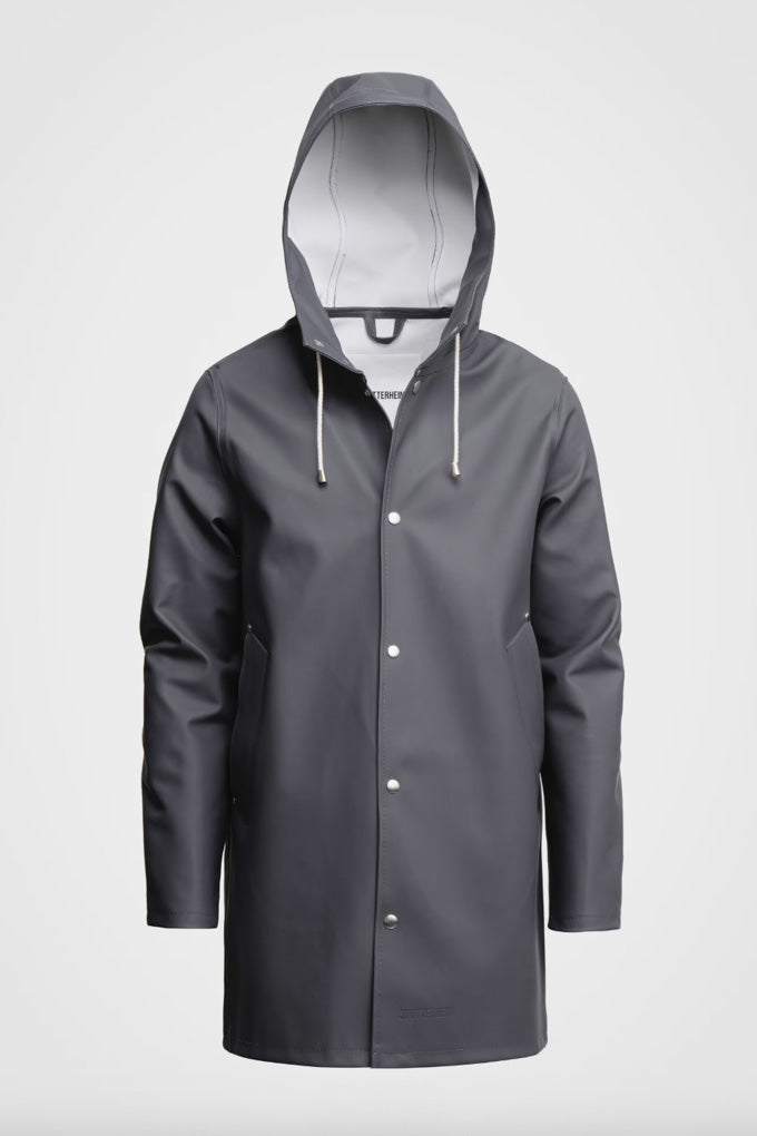 Stockholm Rain Coat - Charcoal