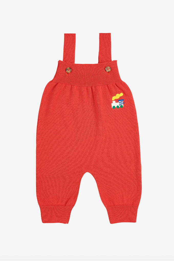 Bobo Choo Choo Knitted Overalls