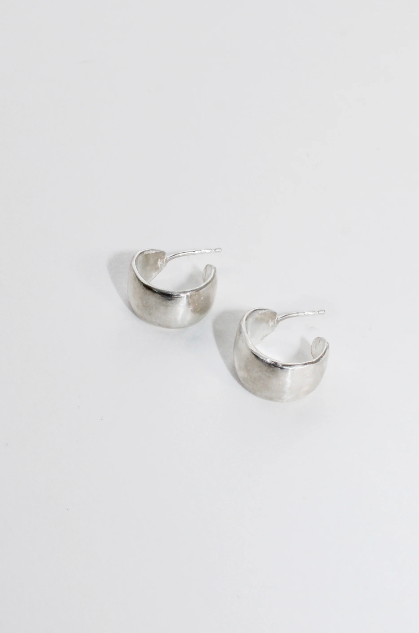 Everyday Hoops in Silver