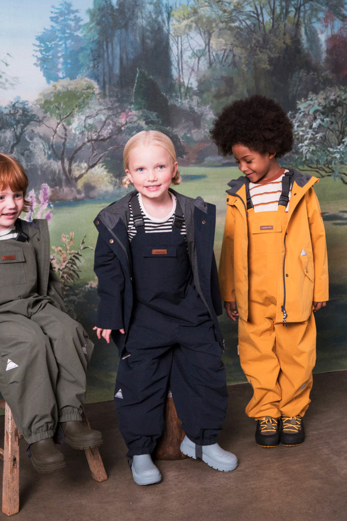 Waterproof Dungaree - Marine Navy