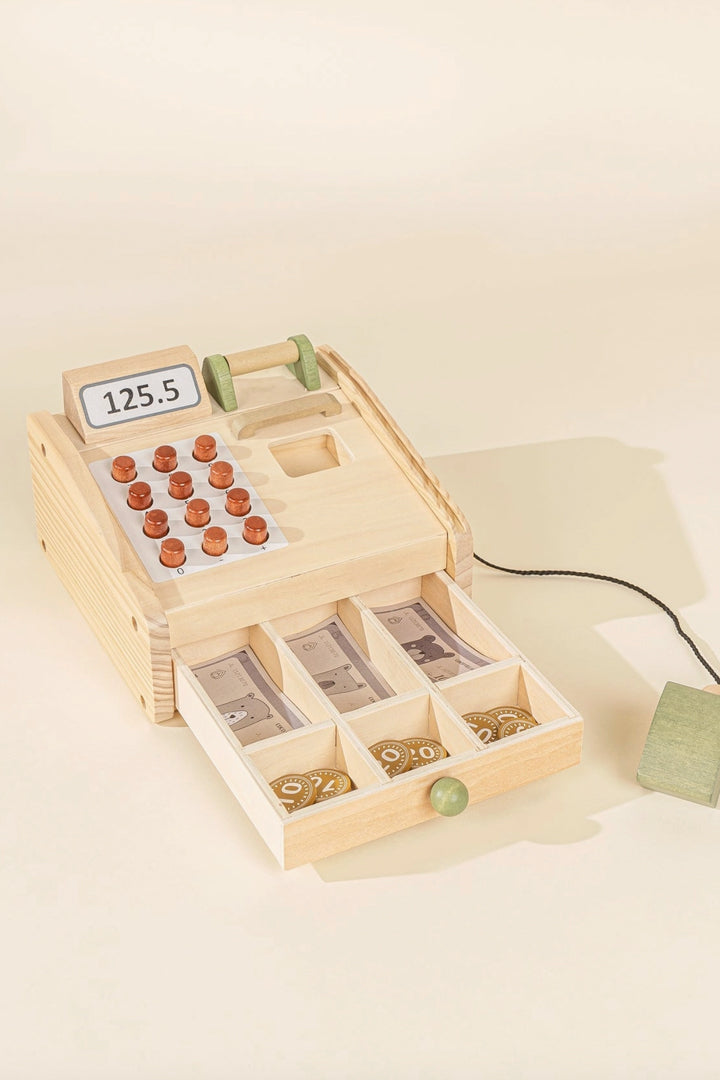 Wooden Cash Register