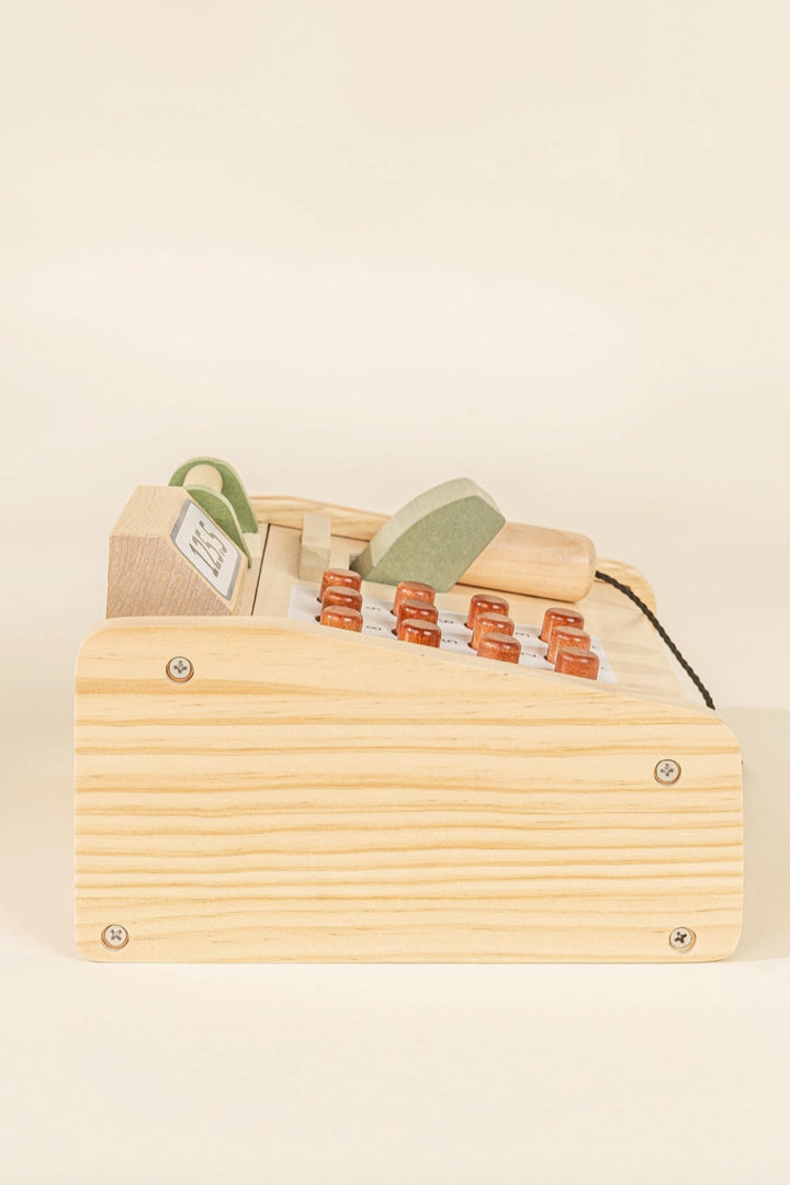 Wooden Cash Register