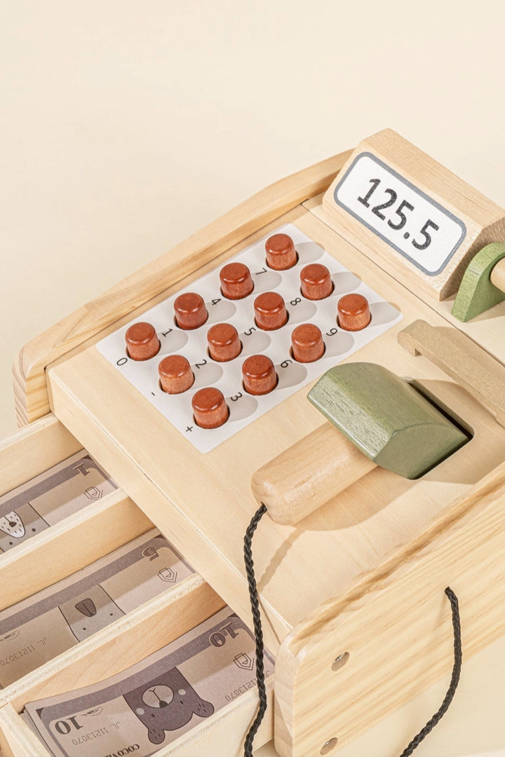 Wooden Cash Register