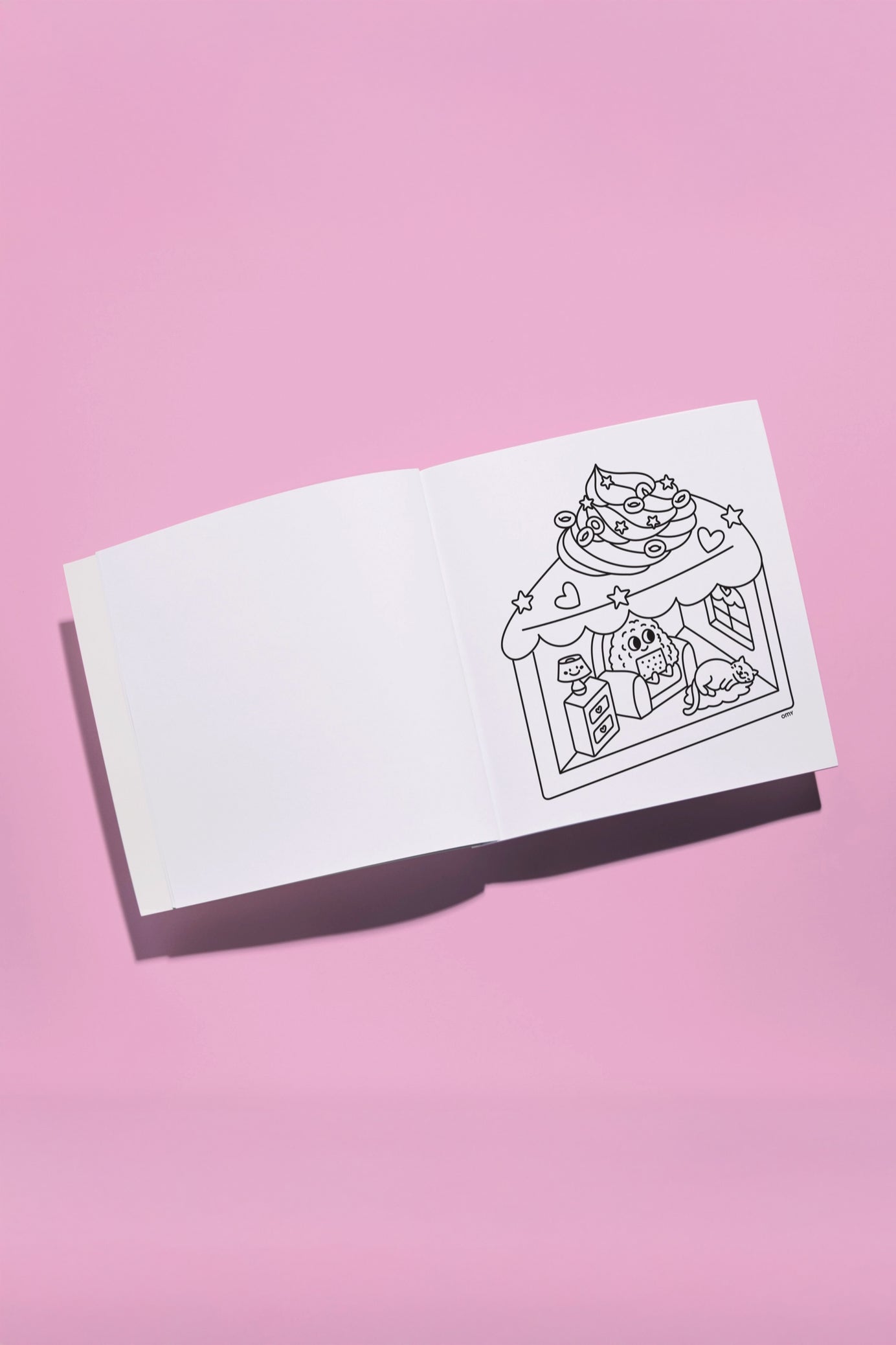 Cozy Art Coloring Book Kawaii