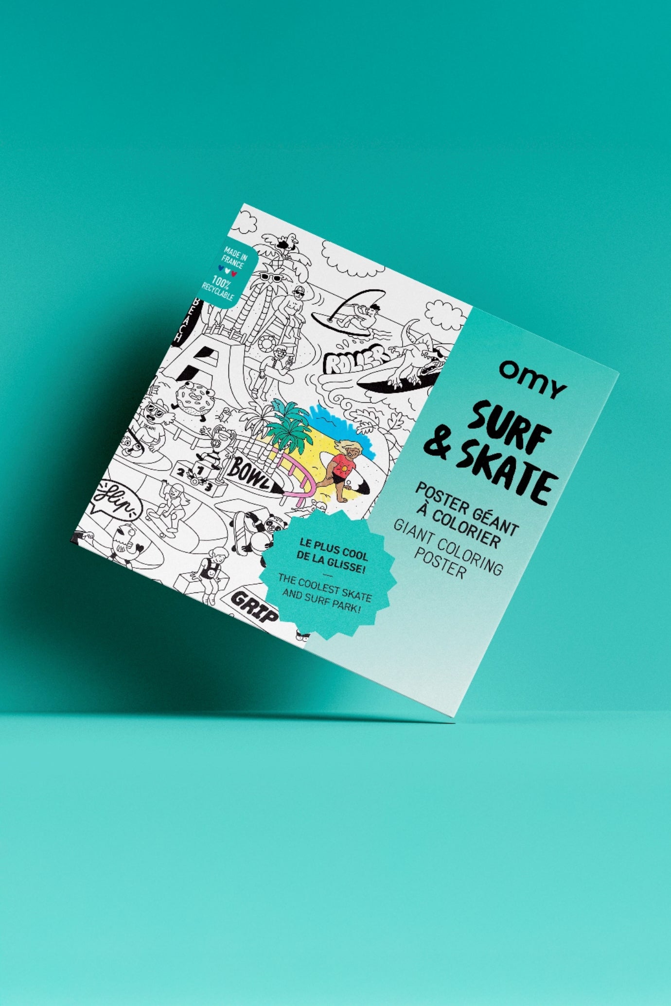 Surf and Skate - Giant Poster