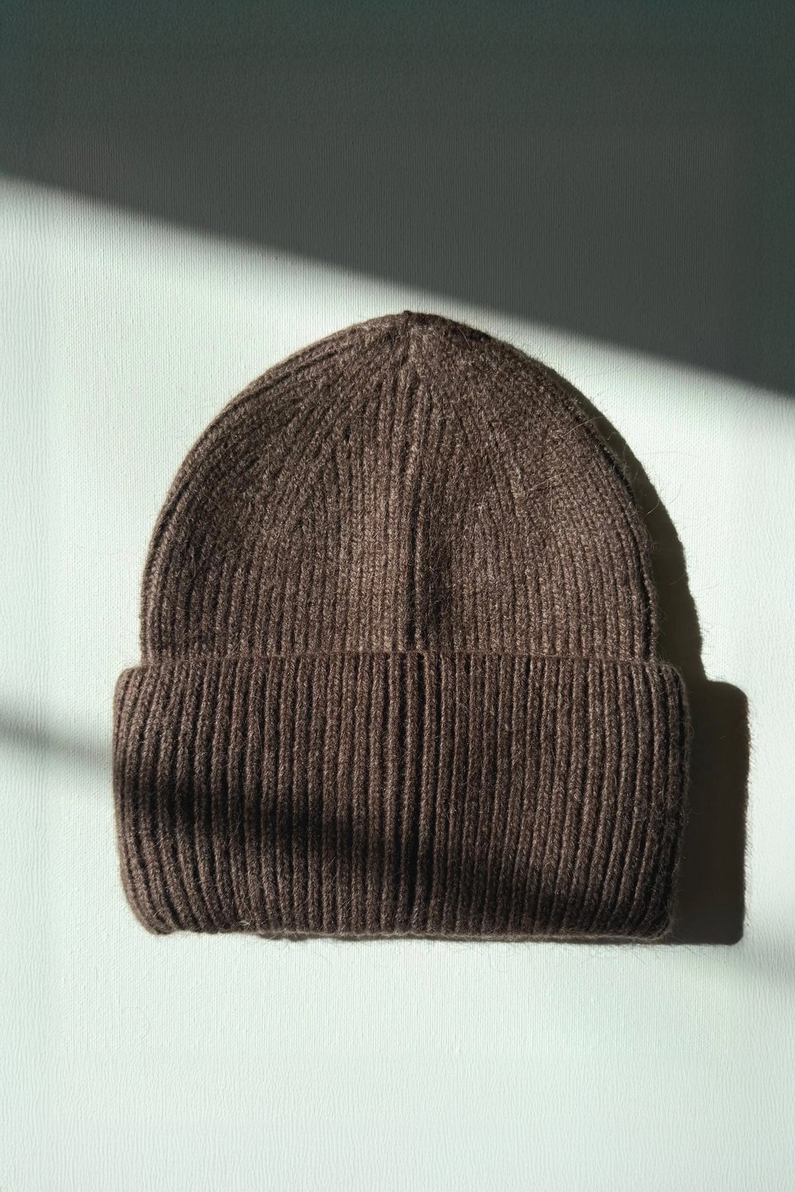 Royal Angora Beanie - Brown