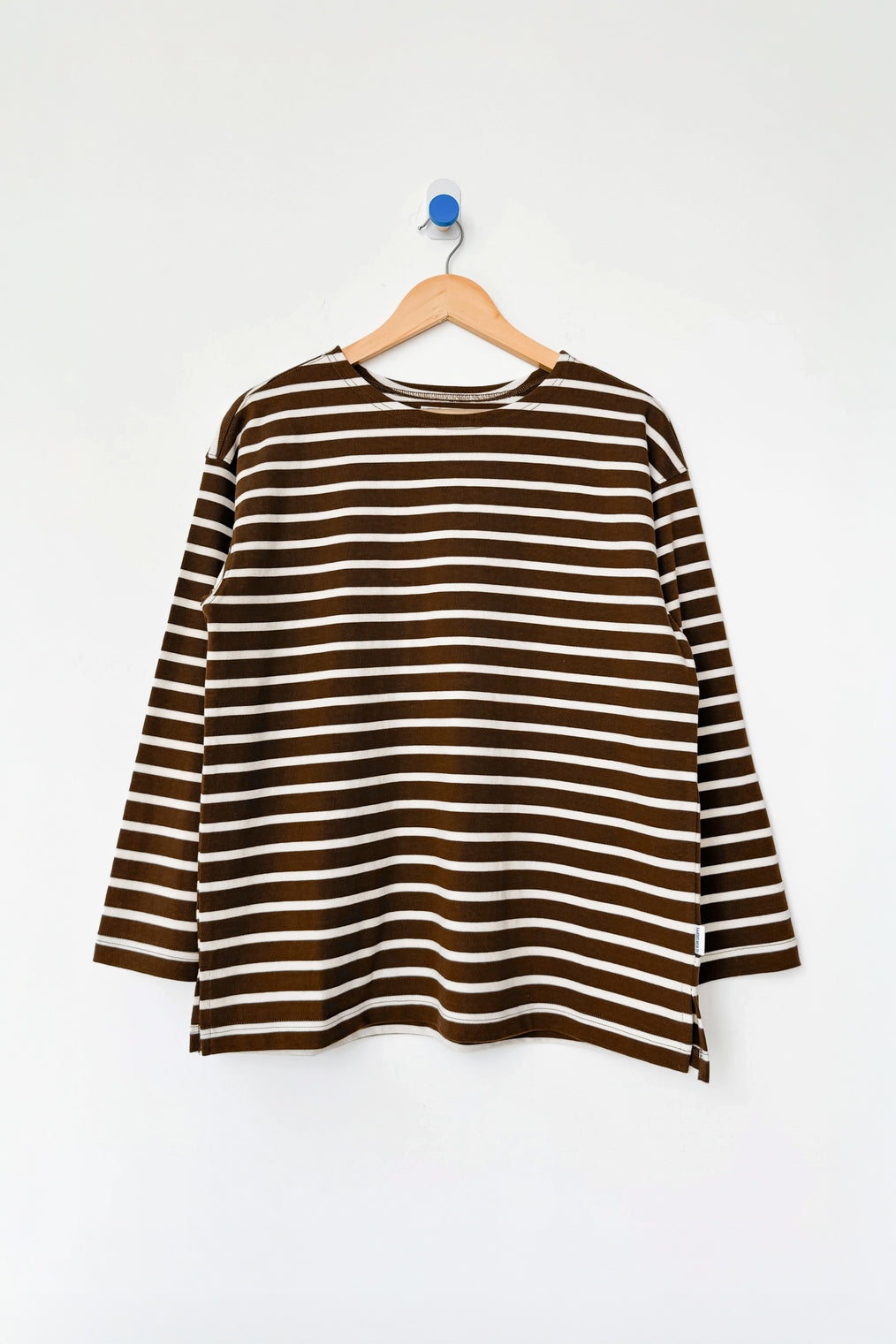 Marseille Top - Coffee Stripe