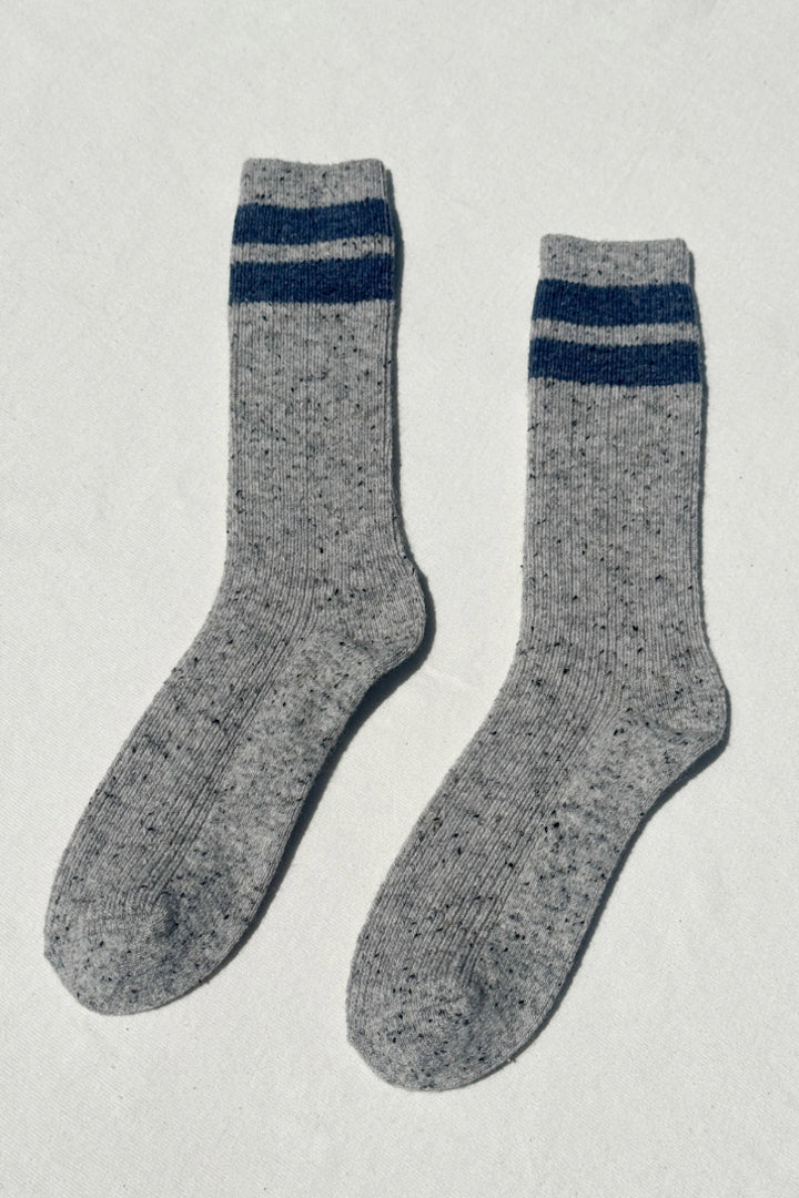 Snow Varsity Socks