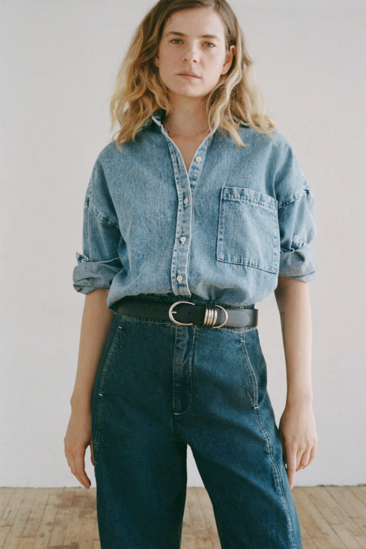 Loops Belt in Onyx