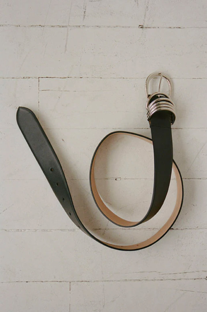 Loops Belt in Onyx