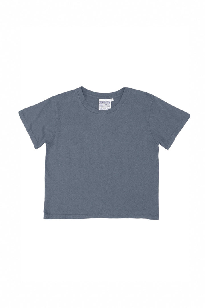 Crop Lorel Tee - Diesel Grey